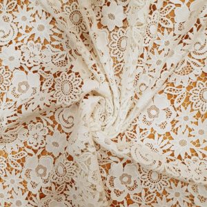 Guipure Fleurie de Calais-Caudry