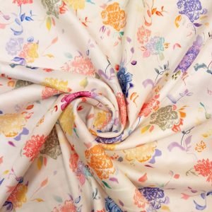 Coton suisse fleurs vintage