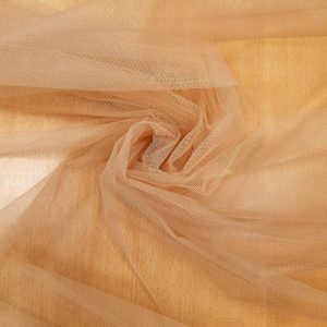 tulle couleur chair ( raide )