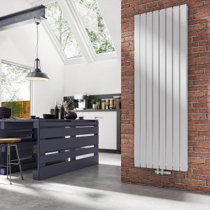 Radiateur plat design EMKE, double couche, installation verticale, hauteur 180cm/160cm