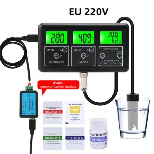 Moniteur testeur de qualité de l’eau multifonction 7 en 1 RS485