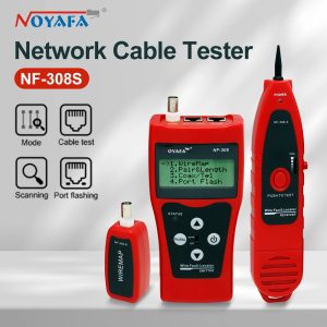 Noyafa NF-308S Testeur de câble réseau RJ45/RJ11 Maroc