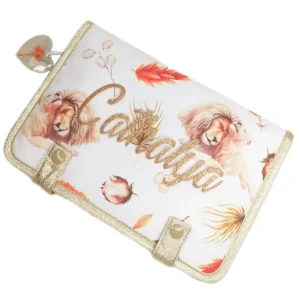Protège carnet Lions Boho