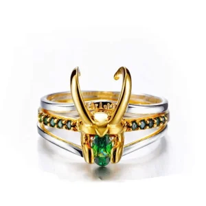 Bague Loki Casque super-heros