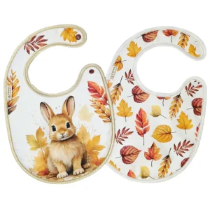 Lot de 2 bavoirs Fall Gold