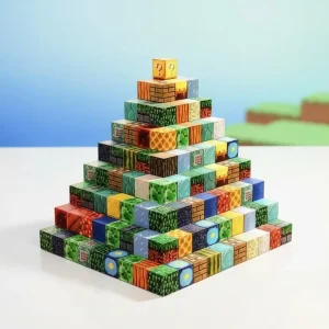 Blocs Magnétiques Minecraft Jouet Construction