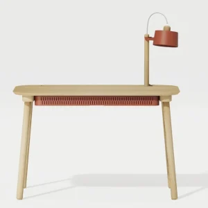 Bureau, tiroir & lampe by Désiré