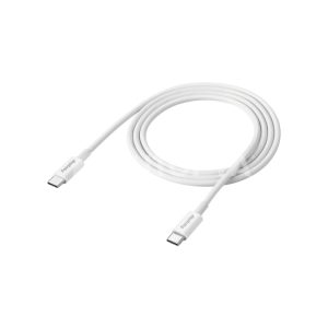 Cable USB-C USB-C 2m blanc