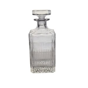 Carafe à whisky en cristal taillé, maison Christofle