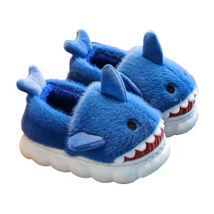 Chaussons Hiver Coton Requin