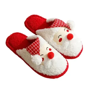 Chaussons Hiver Père Noel