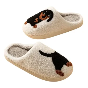 Chaussons mignons petit chien
