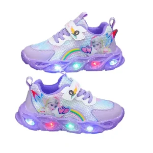 Chaussures Disney pour filles lumières Led