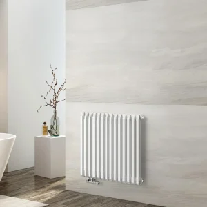 Radiateur design EMKE série DR, blanc, anthracite