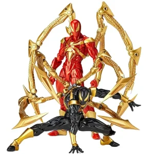 Figure Iron Spiderman Rouge ou Noir