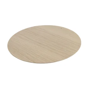 Grand plateau rond bois