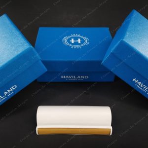 12 Porte-couteaux en porcelaine de Limoges maison Haviland.