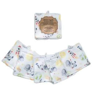Lot de 5 lingettes Astronautes