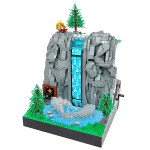 Montagne en briques Zelda