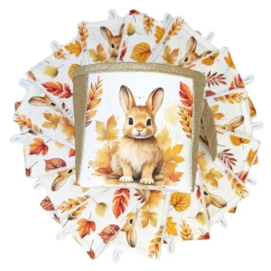 Panière 15 lingettes Lapin