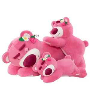 Peluche Ours Fraise Enfant