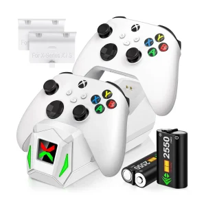 Recharge Manettes et 2 piles rechargeables