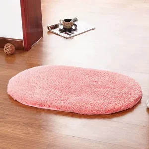 Tapis de bain ellipse mémoire de forme – Absorption douce