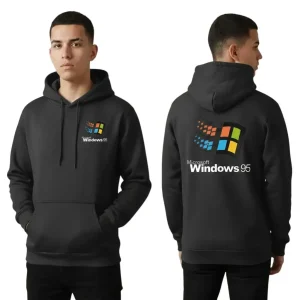 Sweatshirt Capuche Homme Windows 95