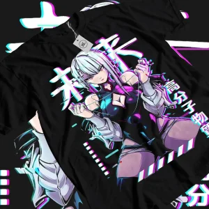 T-Shirt Anime Lucy Cyber Coton