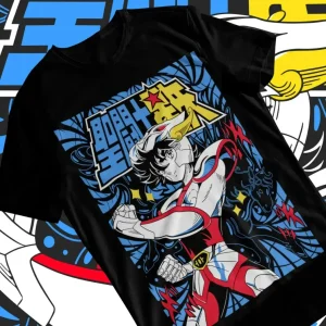 T-shirt Anime Saint Seiya Pegase