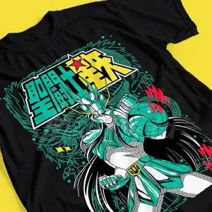 T-shirt Coton Chevalier du Zodiaque Shiryu