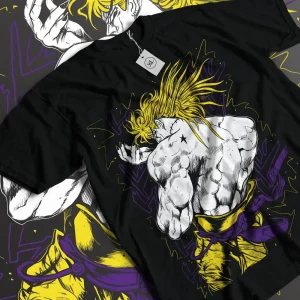 T-Shirt Coton JoJo Bizarre Jotaro Kujo