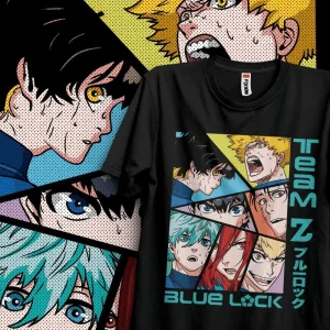 T-shirt Manga Blue Lock Team Z