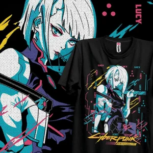 T-shirt Manga Cyberpunk Edgerunners