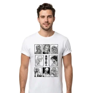 T-shirt Titans Attack anime