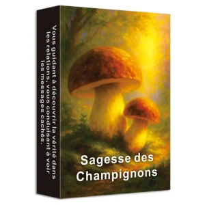Cartes Tarots Français Sagesse des Champignons